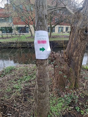 Allotment Launch sign