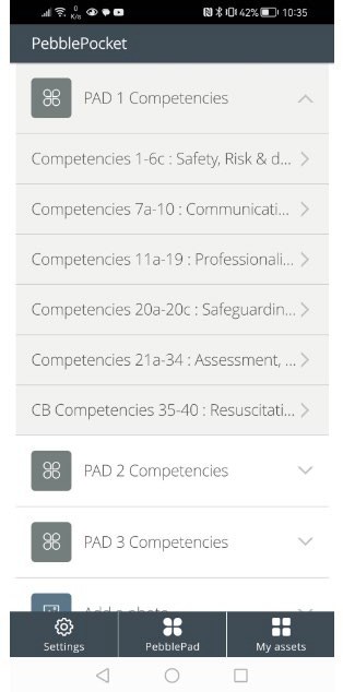 Paramedic create competencies 2